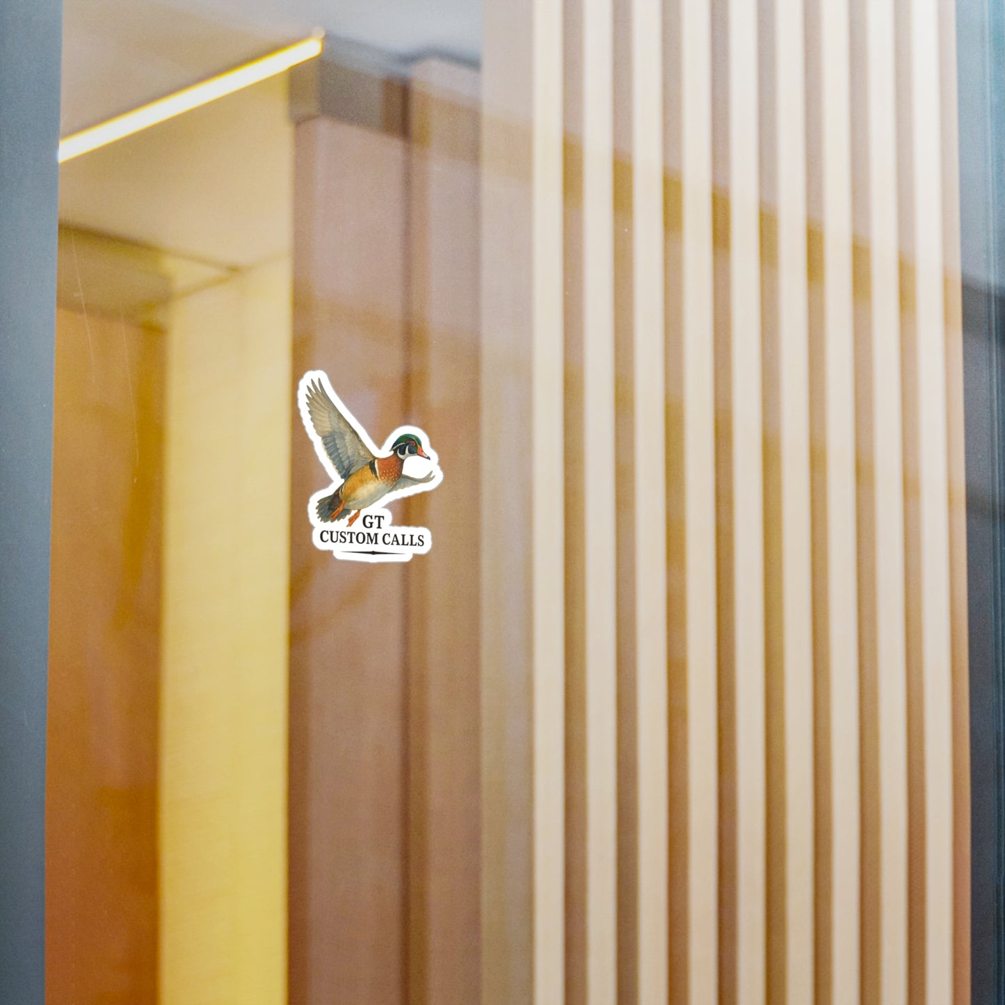 3" Wood Duck Sticker