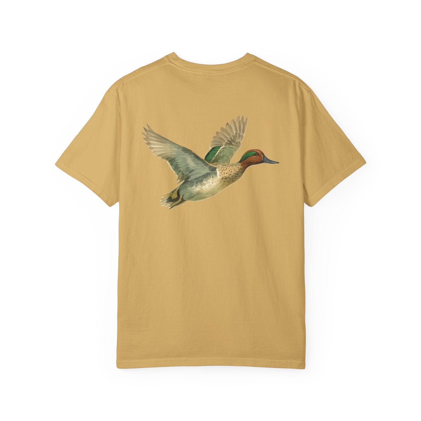 Watercolor Green Winged Teal Tee
