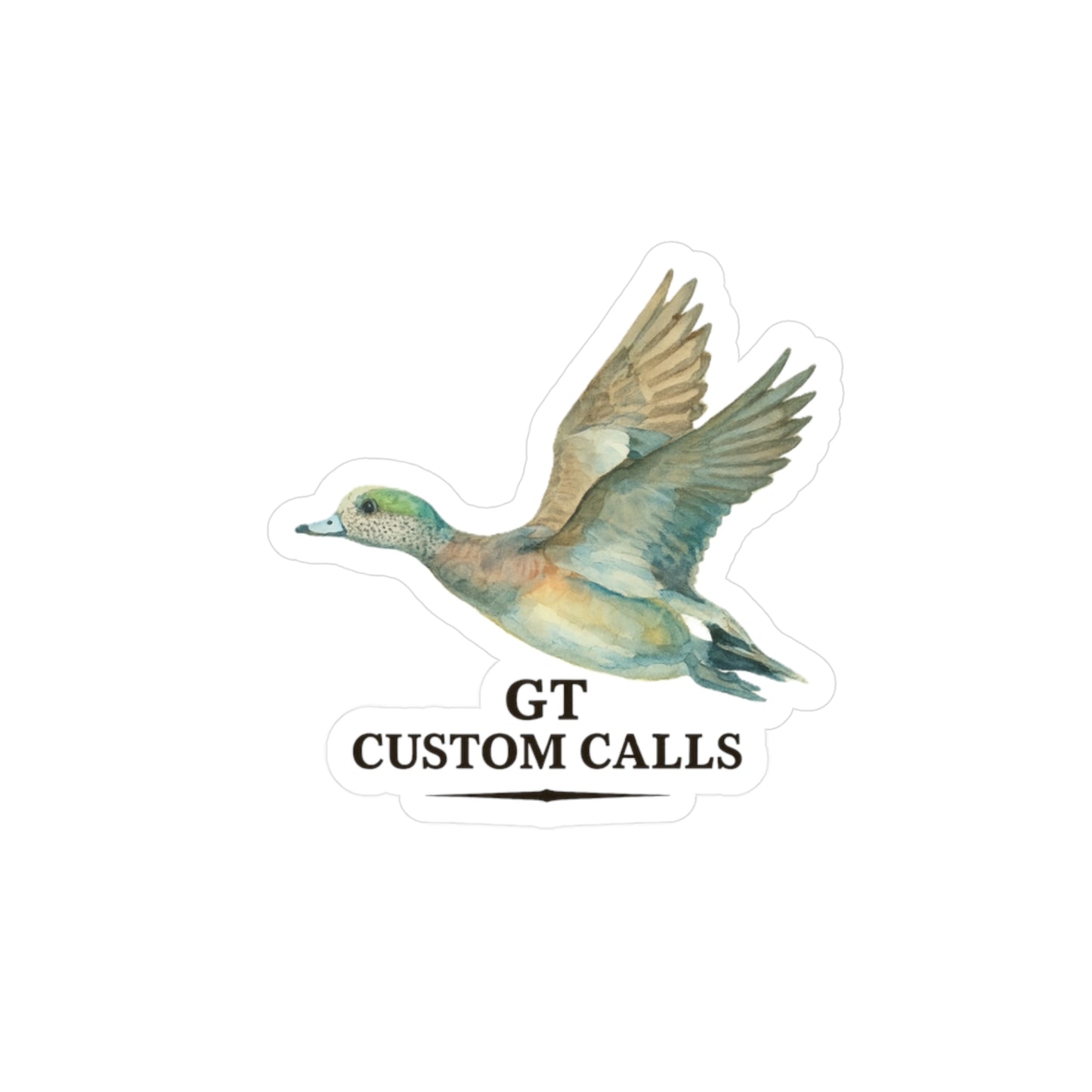 3" Wigeon Sticker