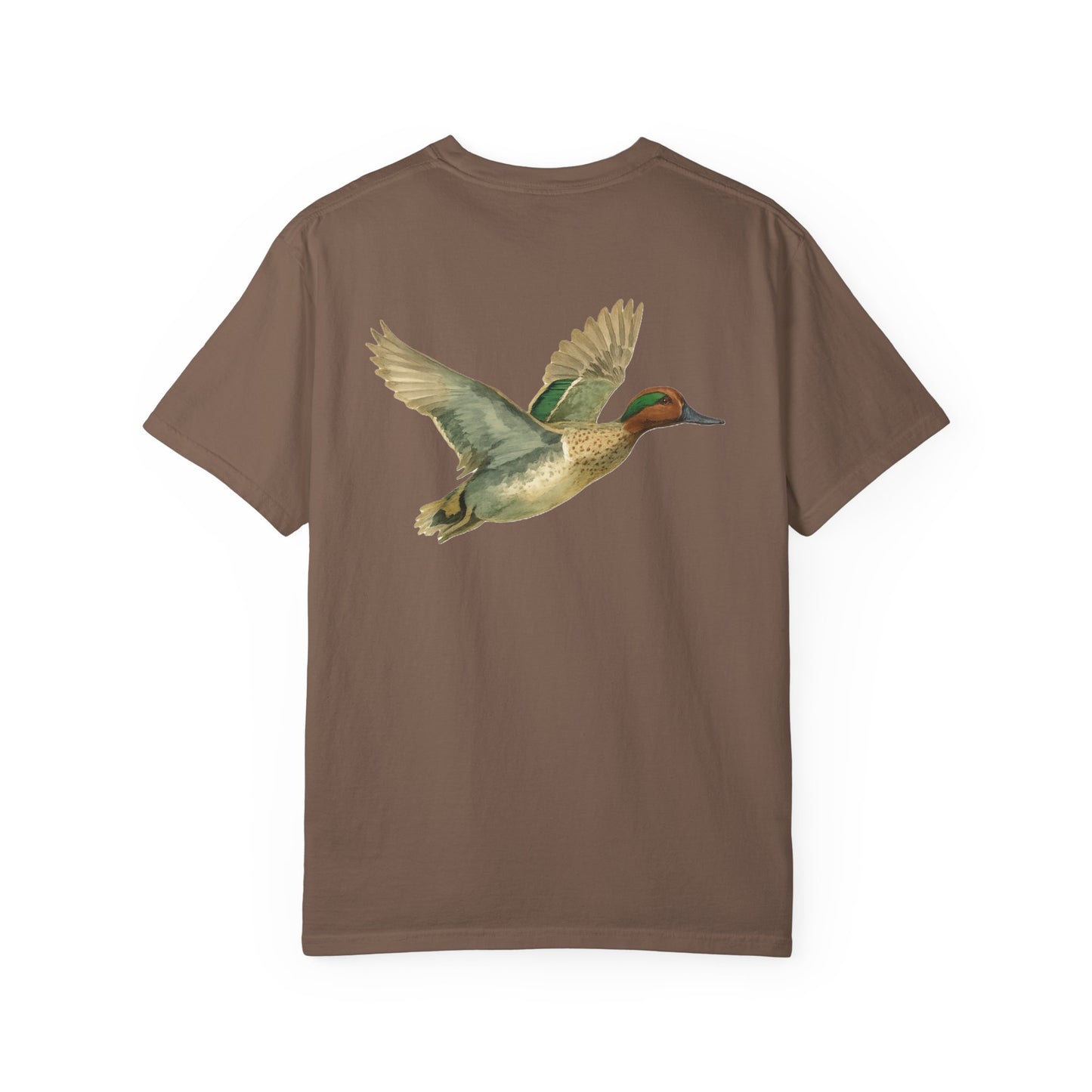 Watercolor Green Winged Teal Tee