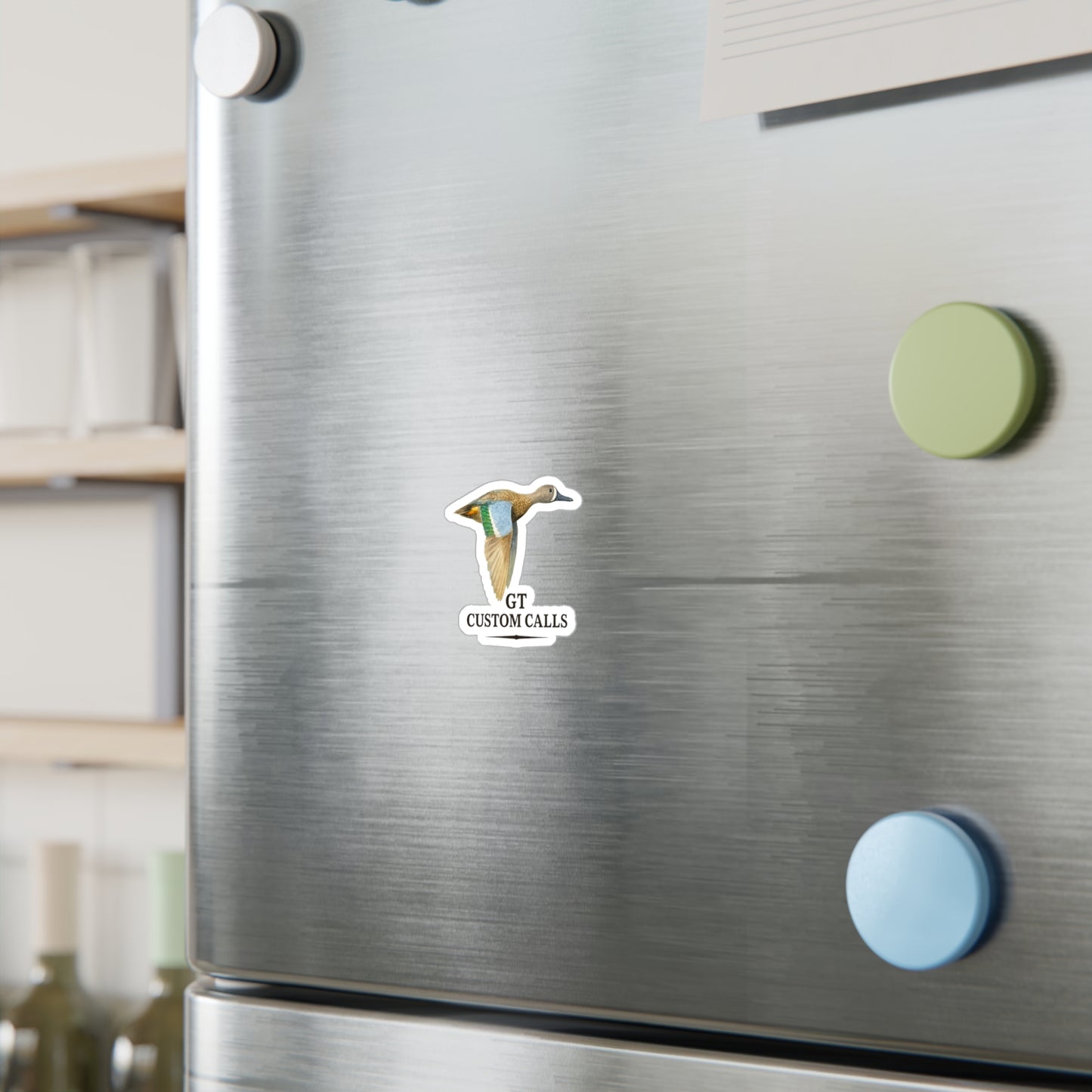 3" Blue Winged Teal Sticker