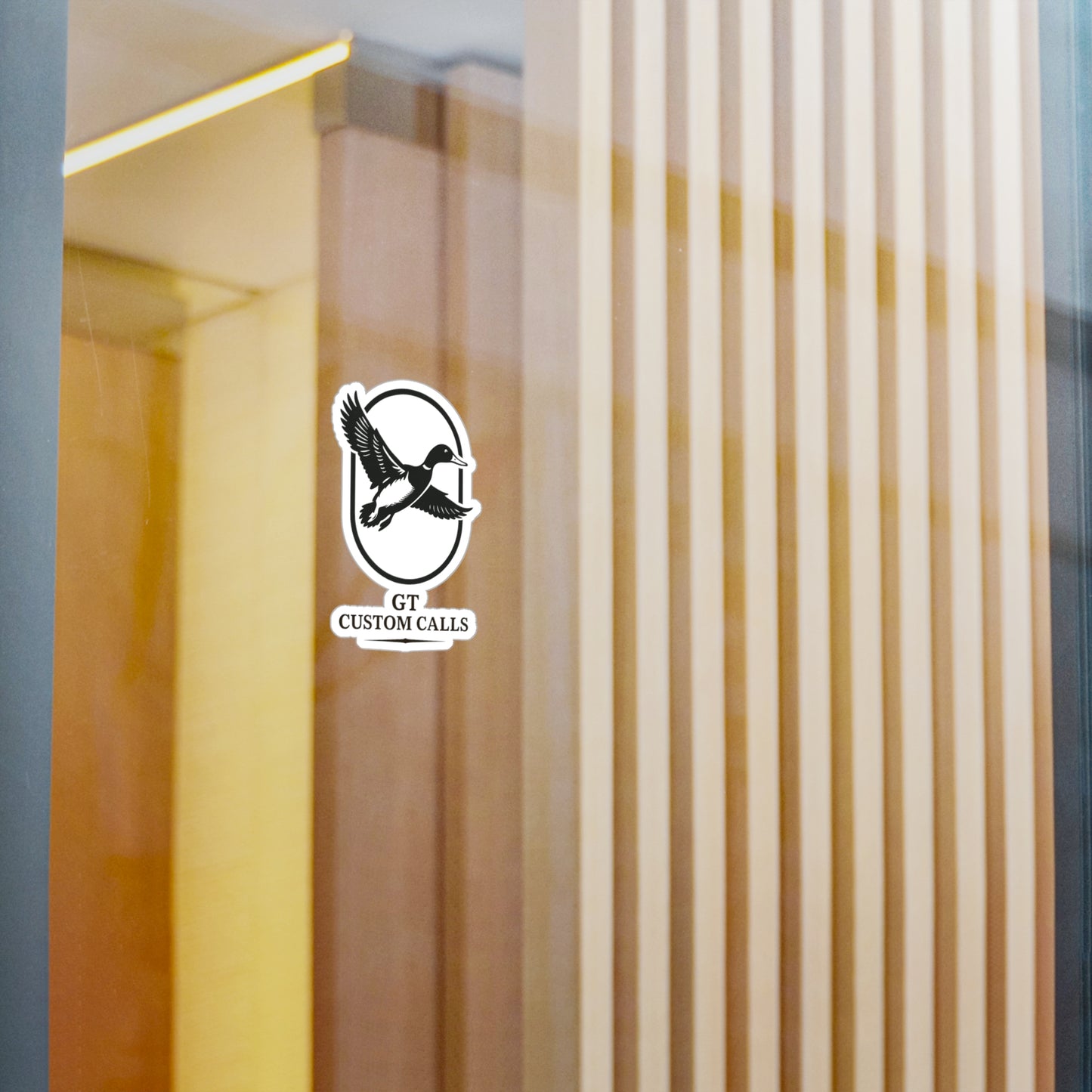 4" Mallard Oval Sticker