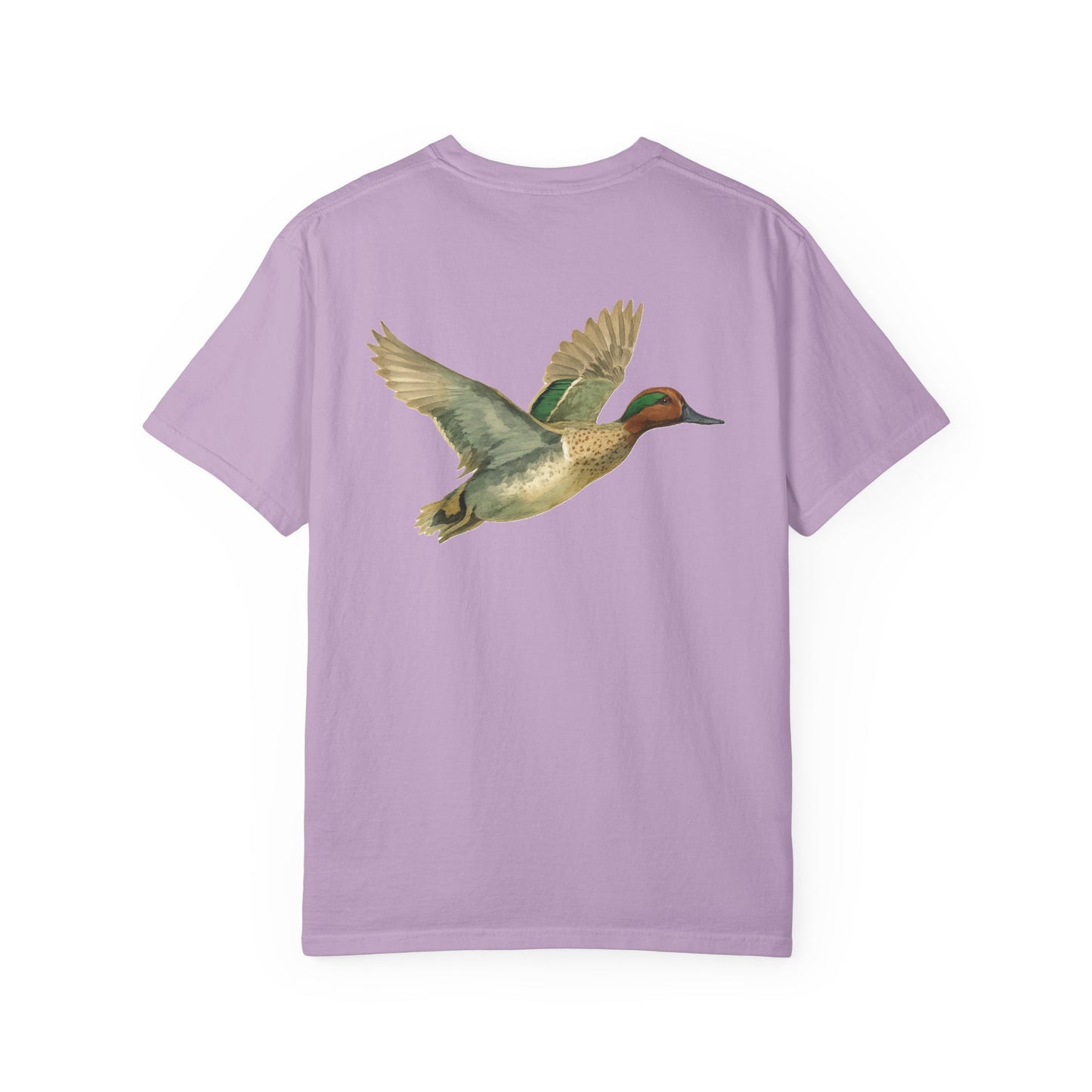 Watercolor Green Winged Teal Tee