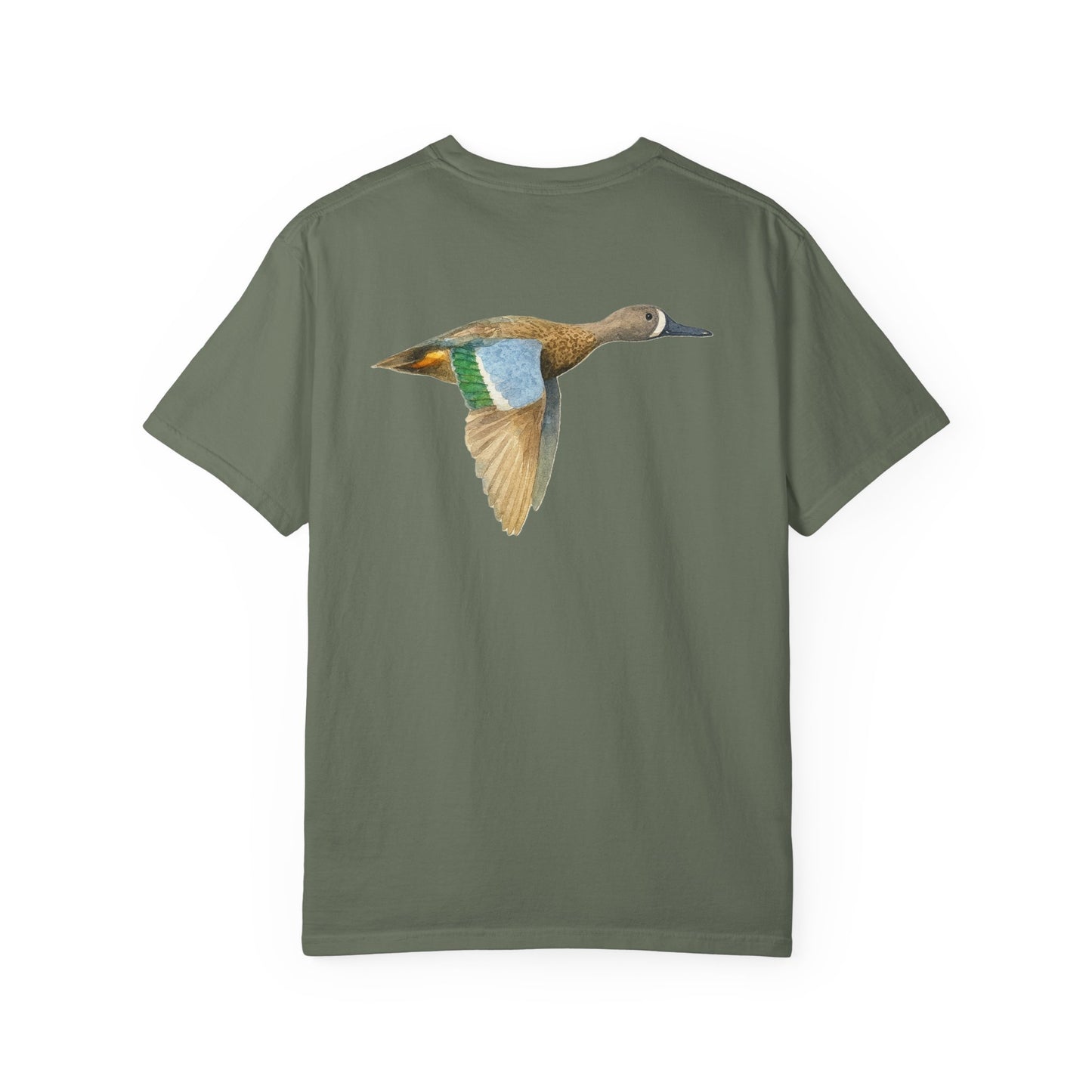 Watercolor Blue Winged Teal Tee