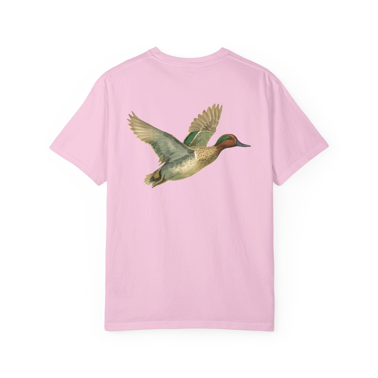 Watercolor Green Winged Teal Tee