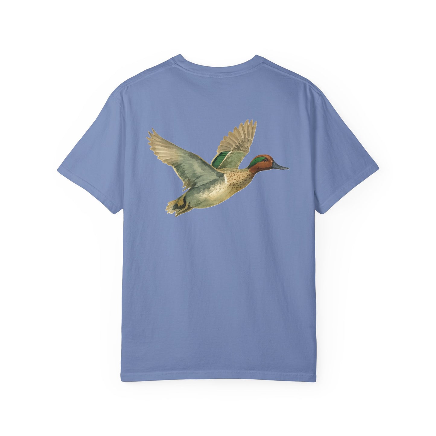 Watercolor Green Winged Teal Tee