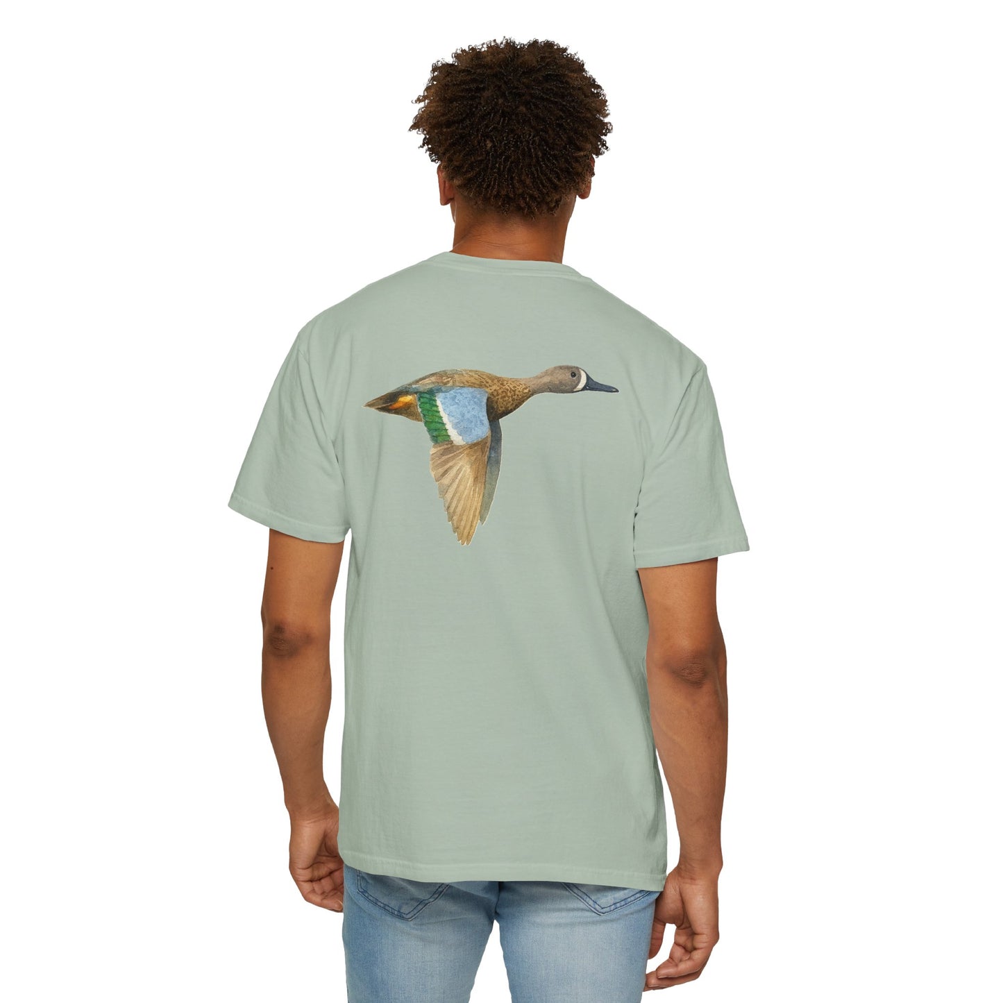 Watercolor Blue Winged Teal Tee