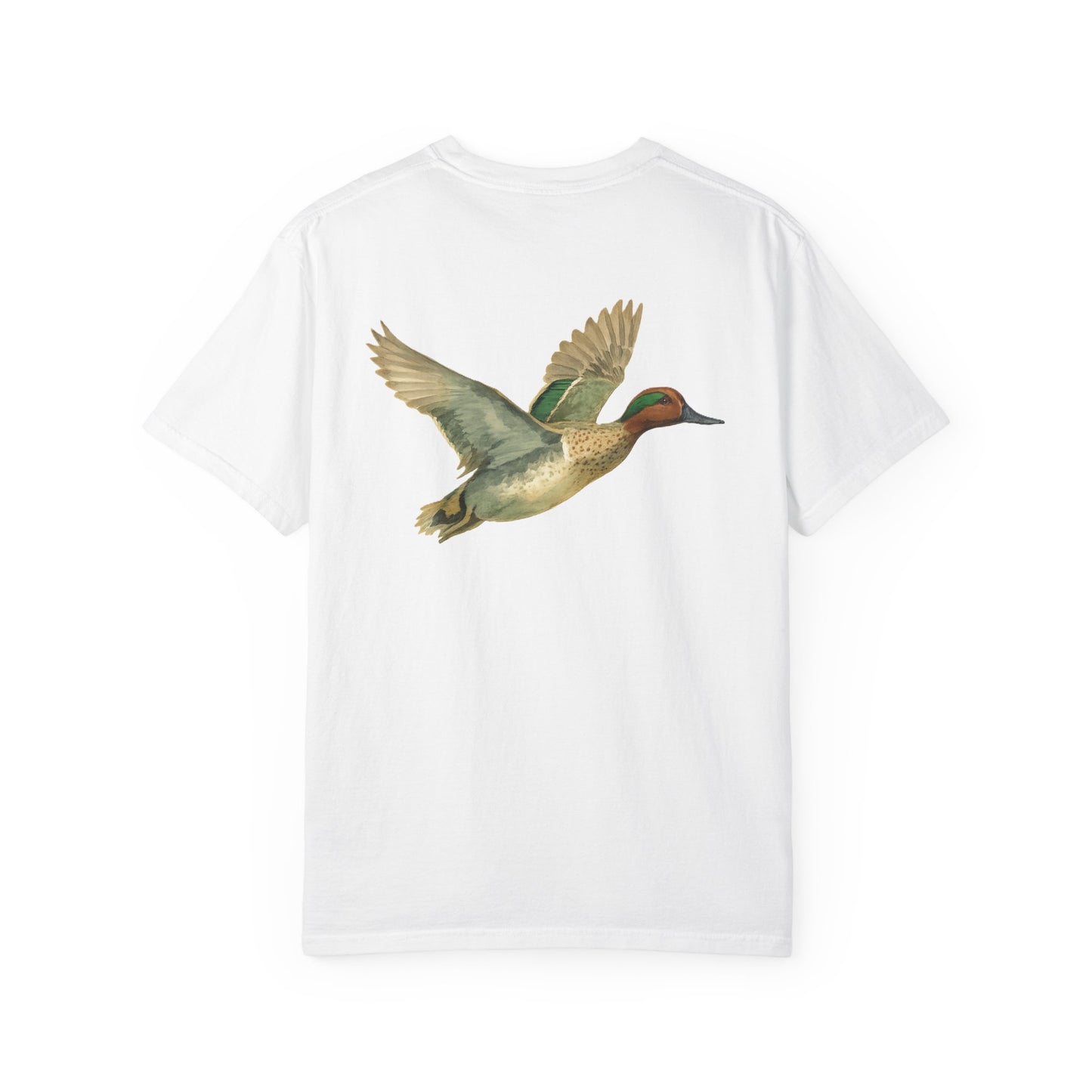 Watercolor Green Winged Teal Tee