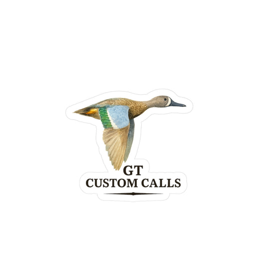 3" Blue Winged Teal Sticker