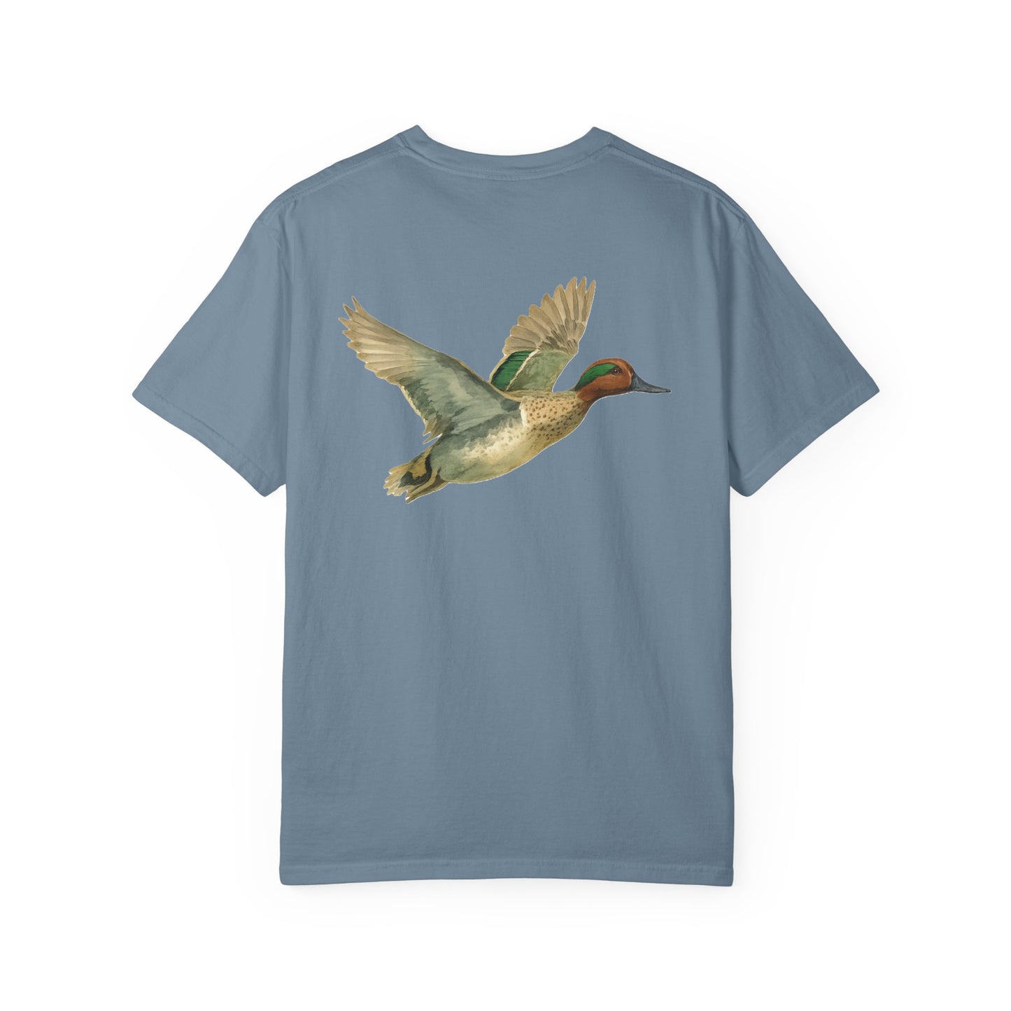 Watercolor Green Winged Teal Tee