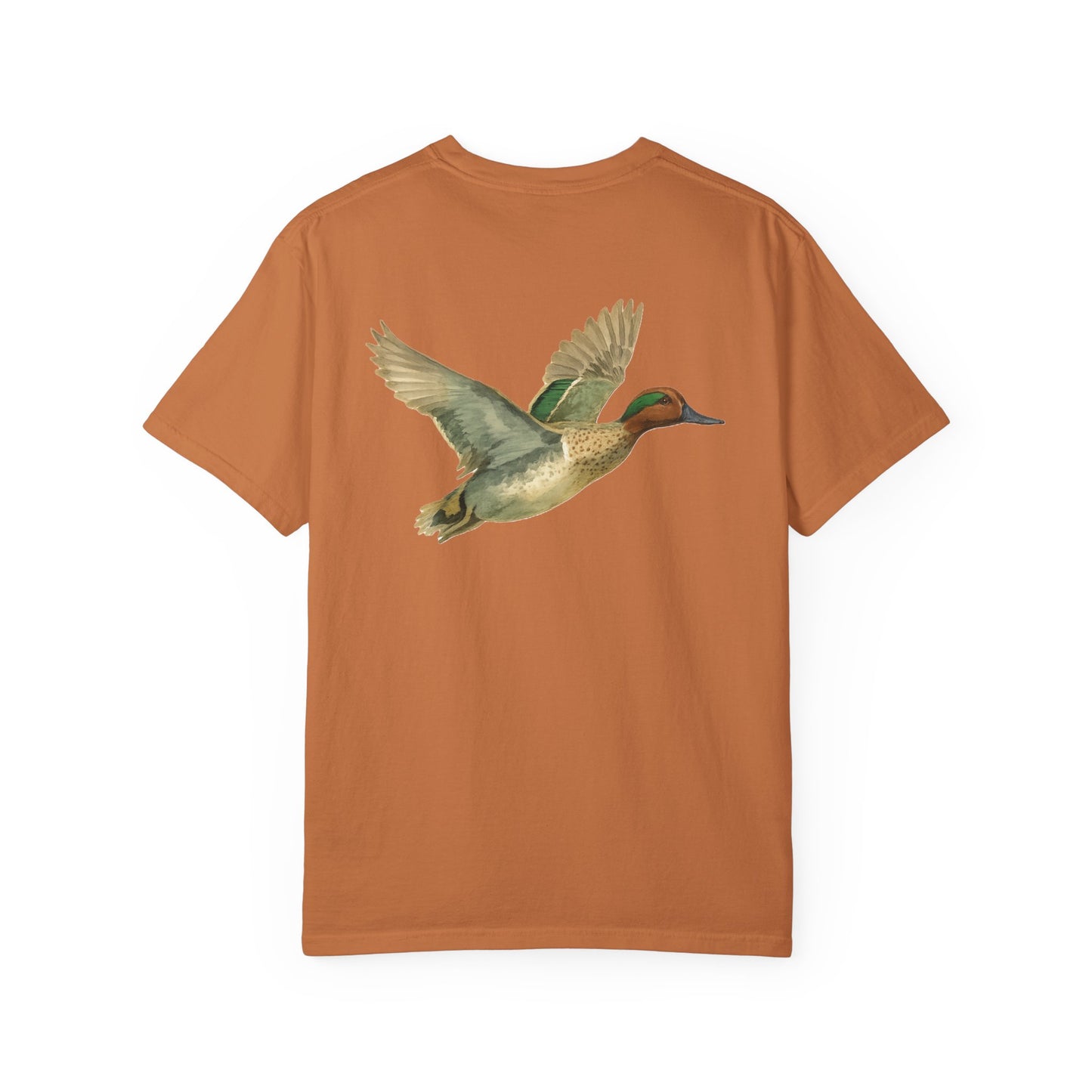 Watercolor Green Winged Teal Tee