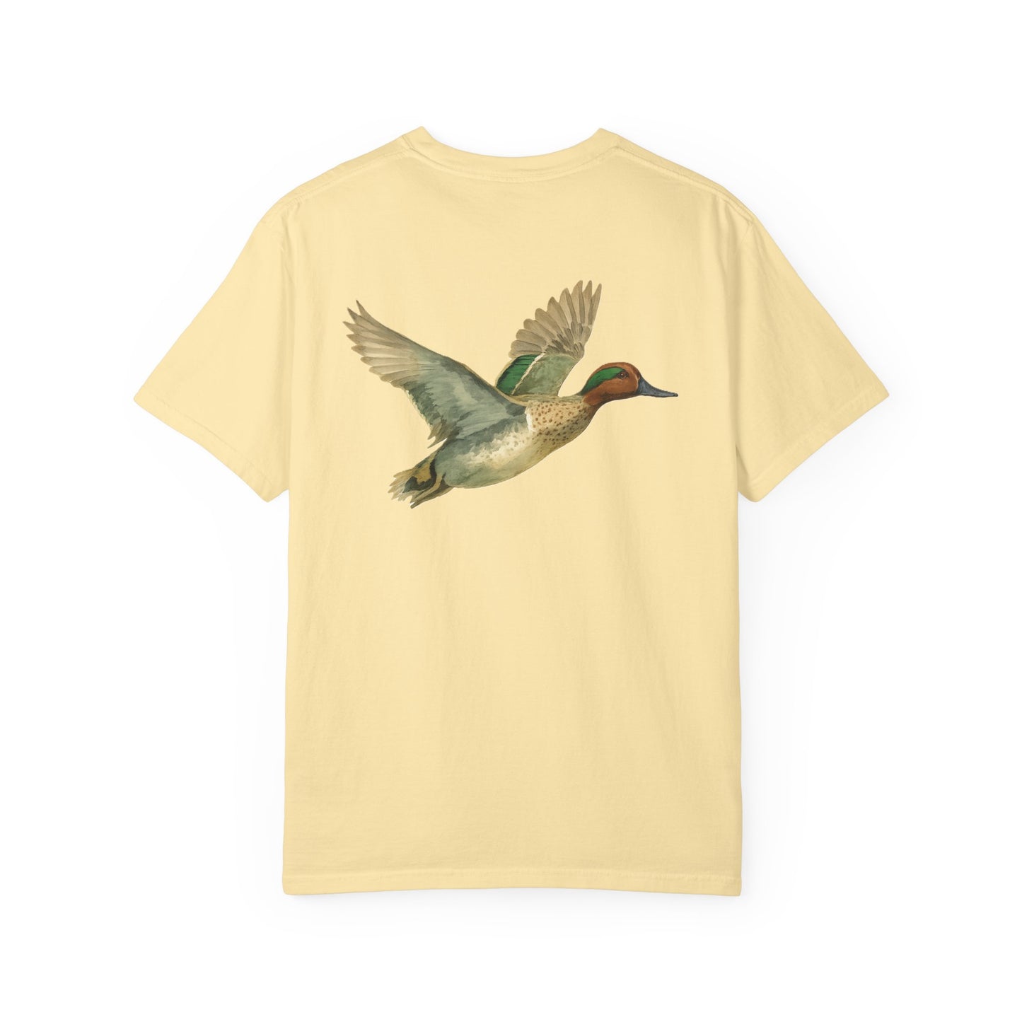 Watercolor Green Winged Teal Tee