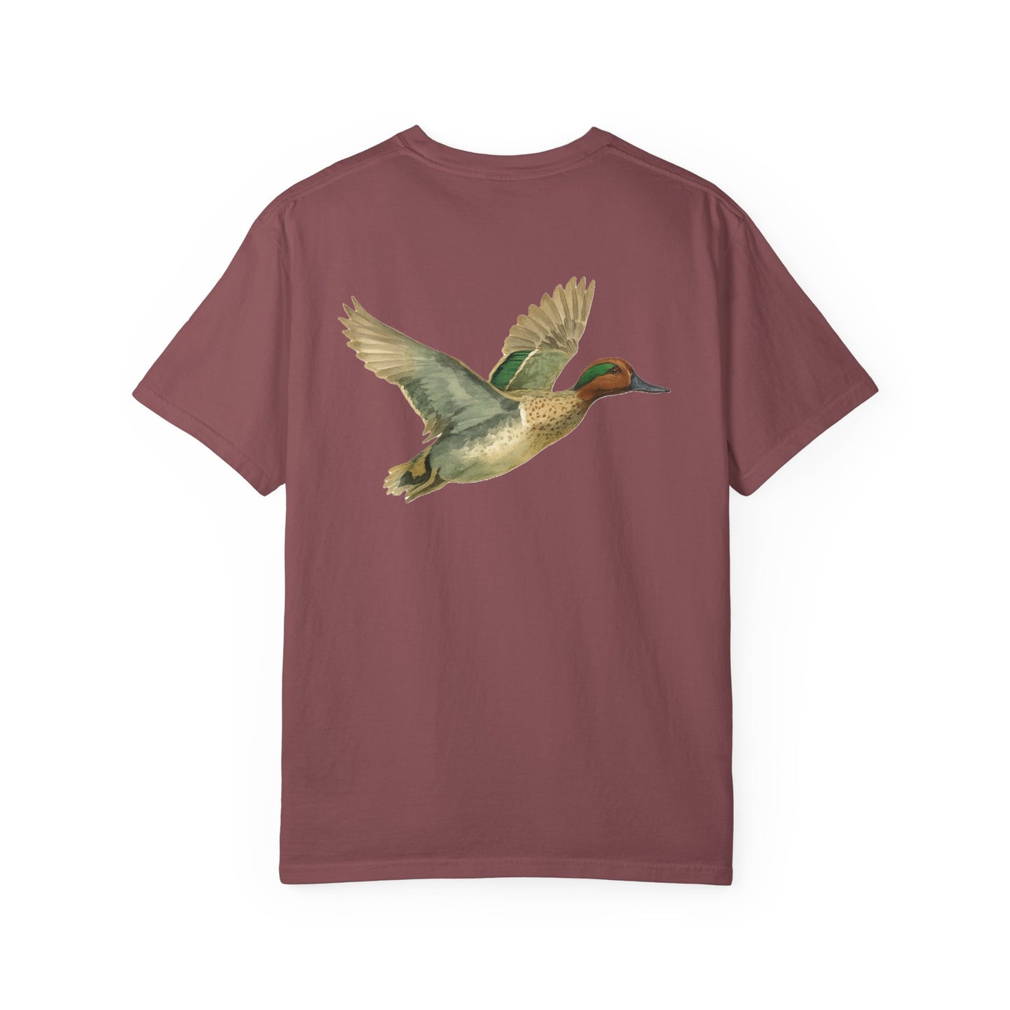 Watercolor Green Winged Teal Tee