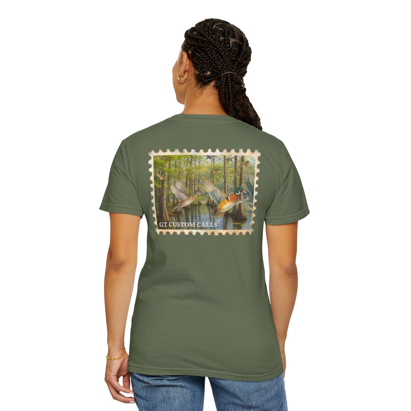 Watercolor Wood Duck Tee