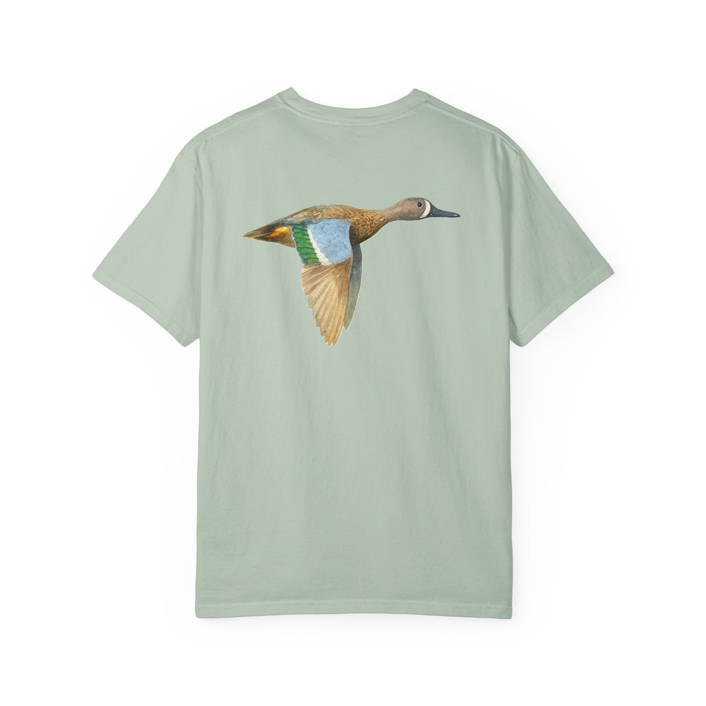 Watercolor Blue Winged Teal Tee