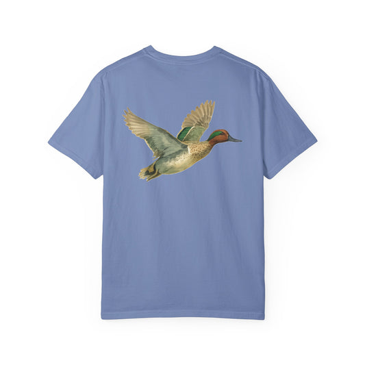 Watercolor Green Winged Teal Tee