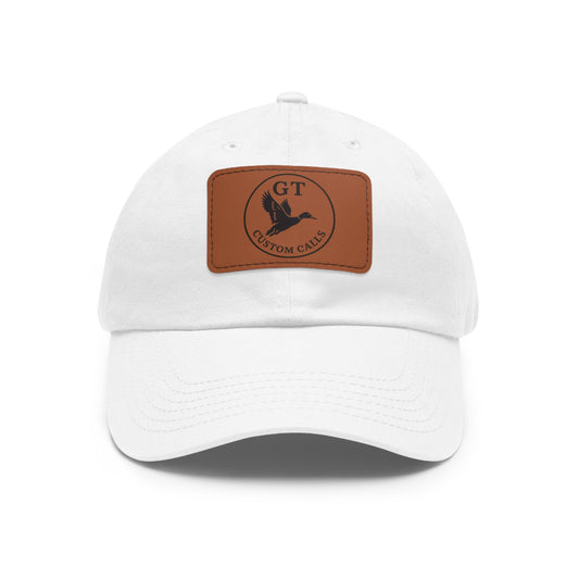 Dad Hat with Leather Patch