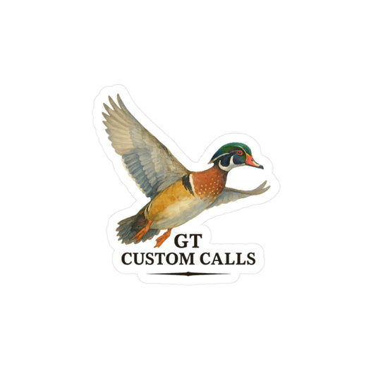 3" Wood Duck Sticker