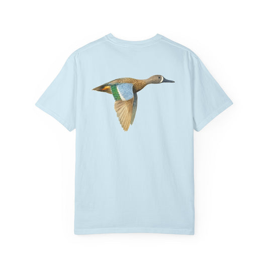 Watercolor Blue Winged Teal Tee