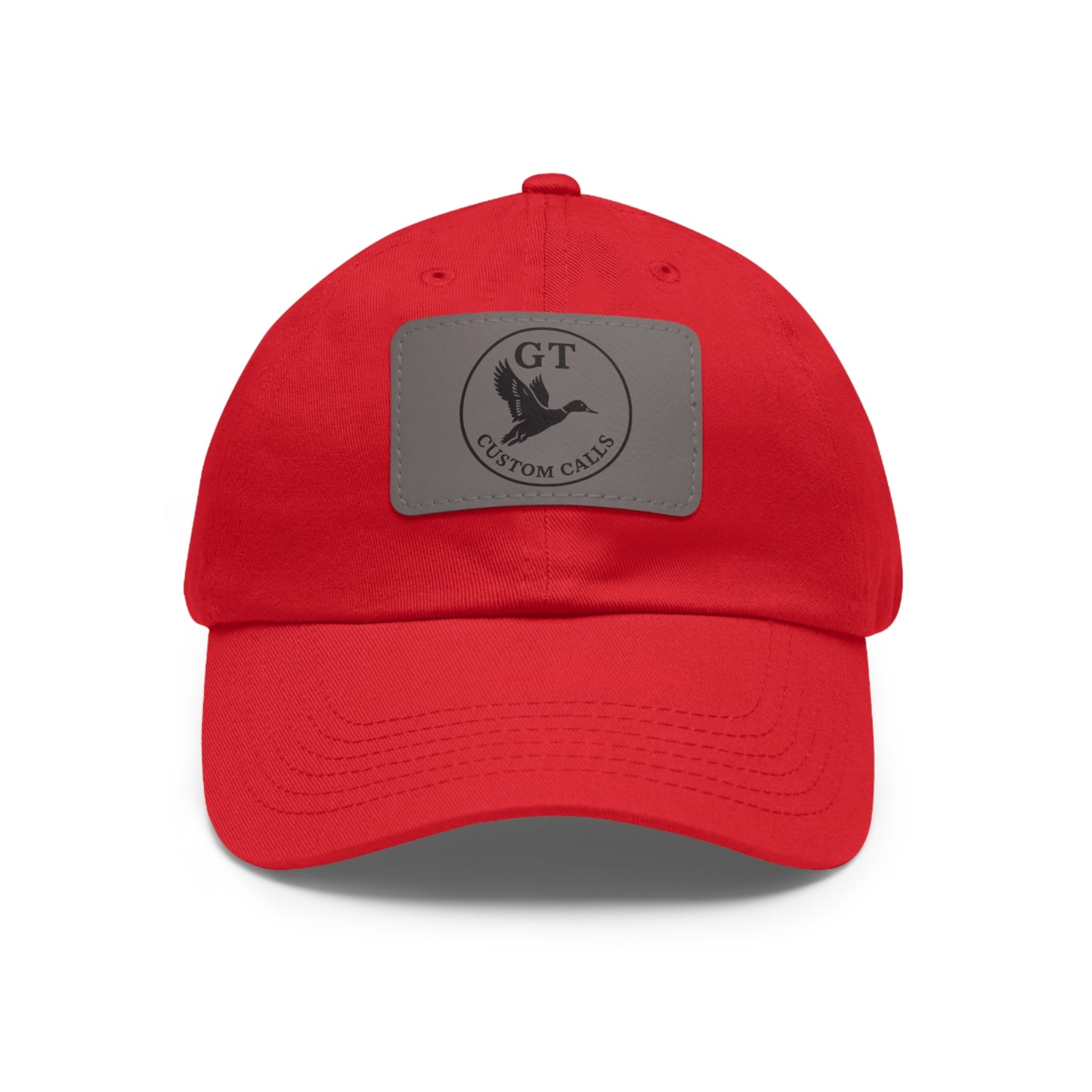 Dad Hat with Leather Patch