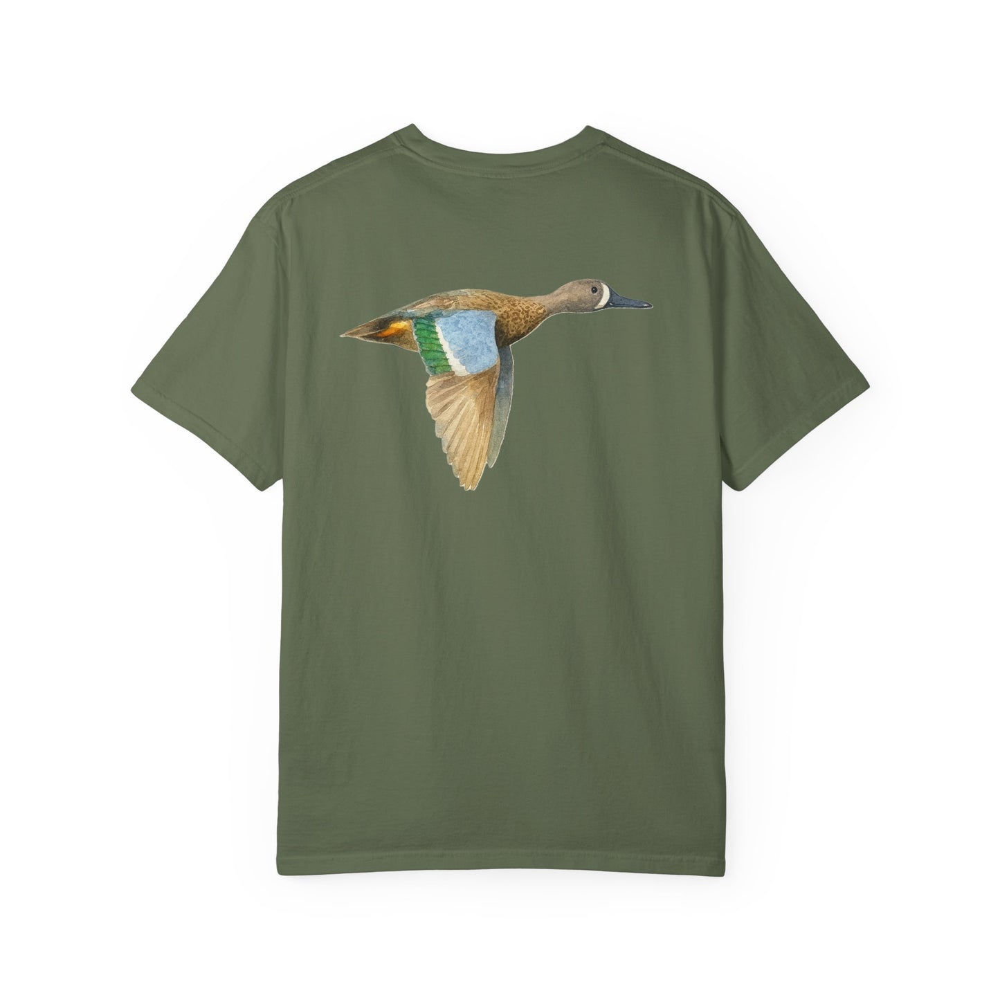 Watercolor Blue Winged Teal Tee