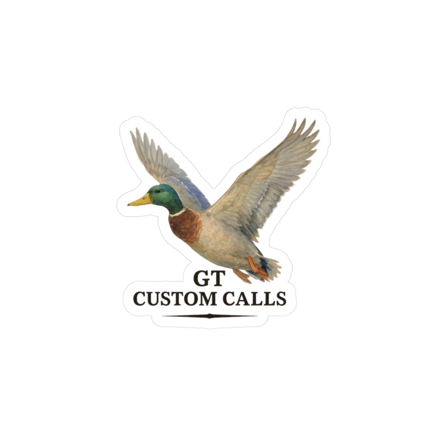 3" Mallard Sticker