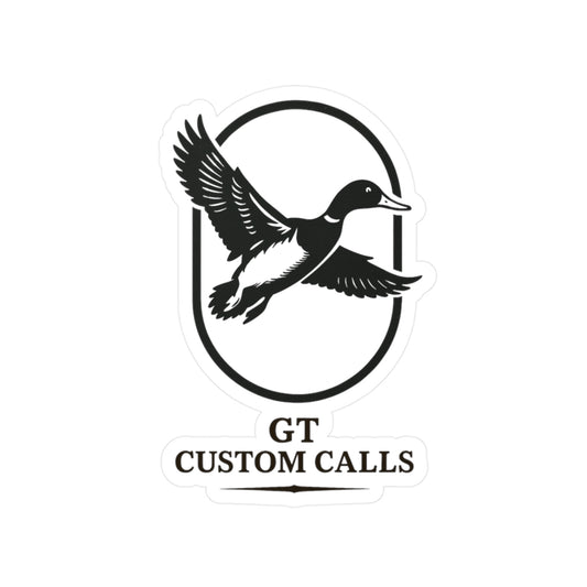 4" Mallard Oval Sticker