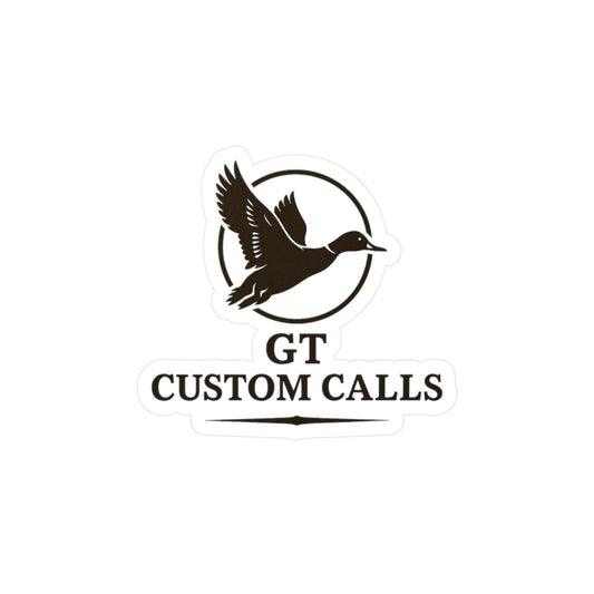 GT Custom Calls Logo Sticker
