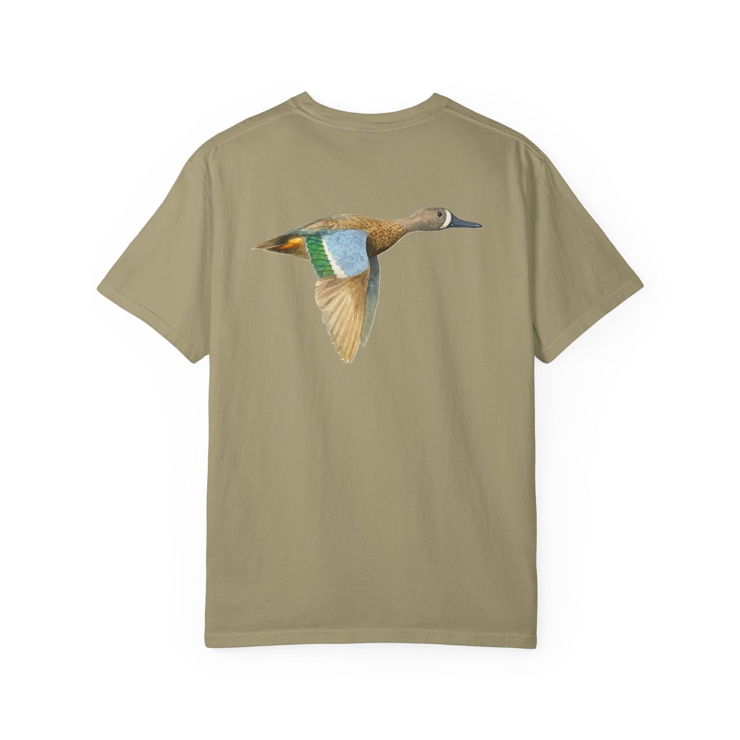 Watercolor Blue Winged Teal Tee