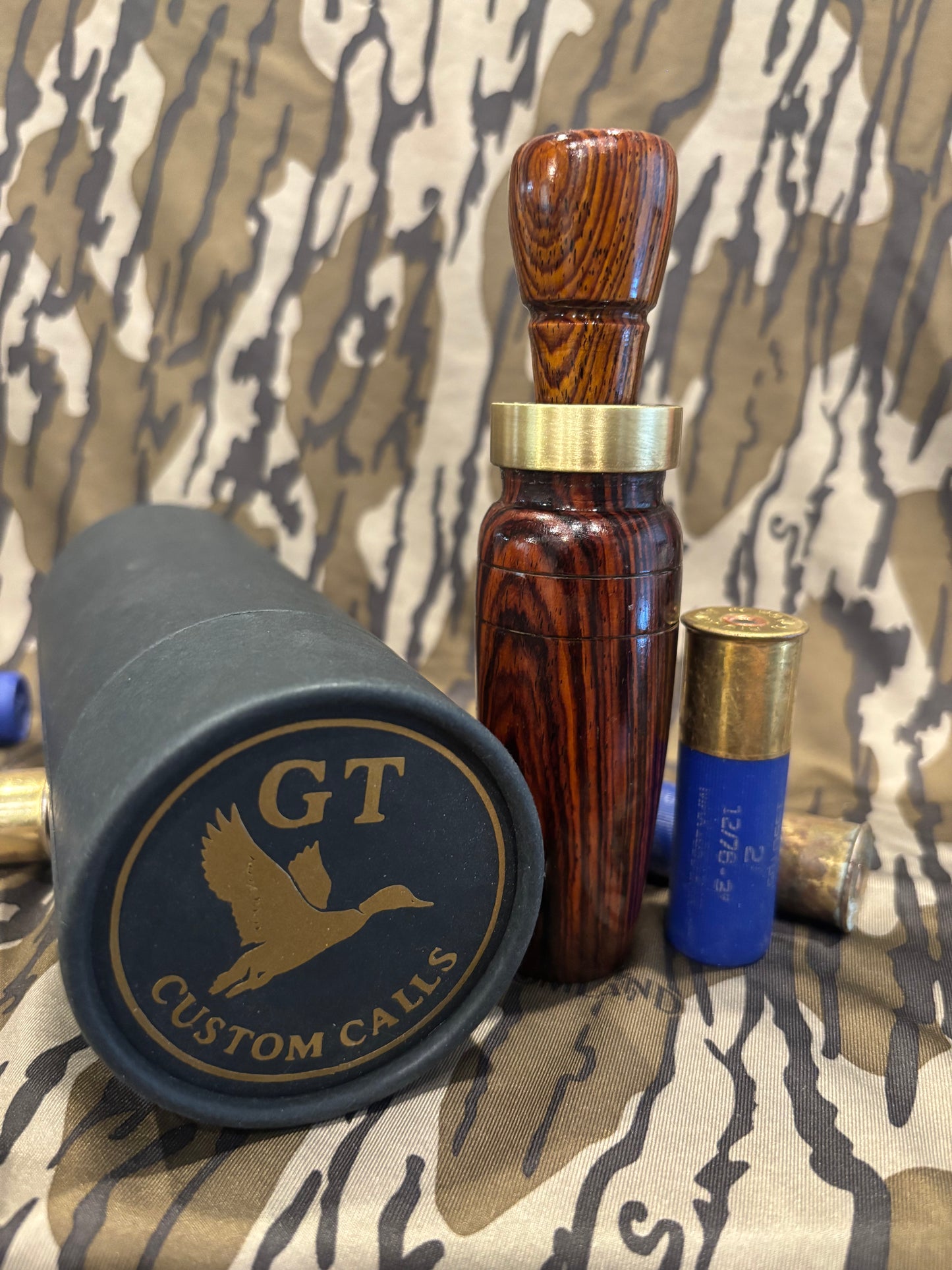 Handmade Cocobolo Single Reed Duck Call #001