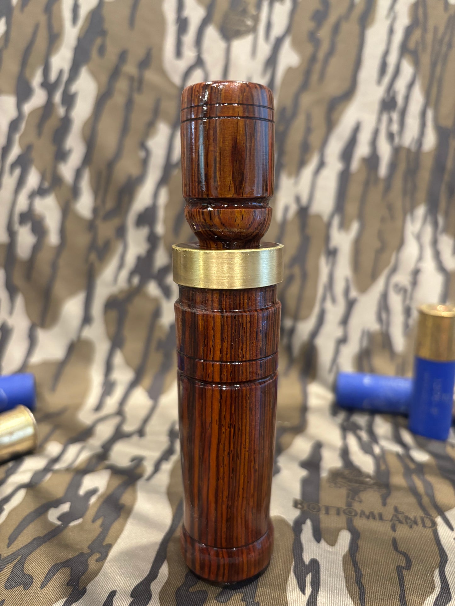 Handmade Cocobolo Single Reed Duck Call #002