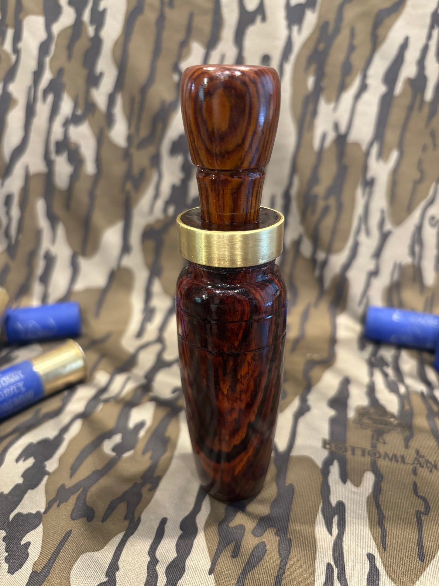 Handmade Cocobolo Single Reed Duck Call #001